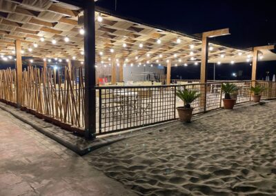 Tavoli in spiaggia