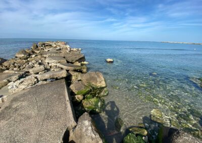 Mare con scogli