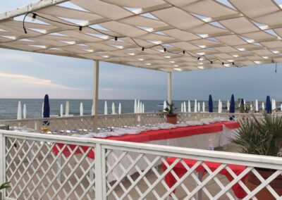 Bar e ristorante in spiaggia