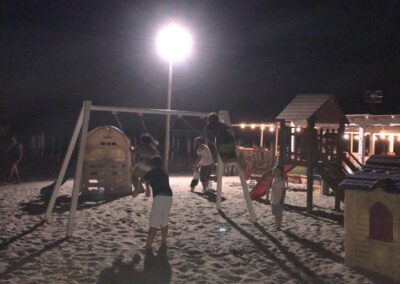 Area bambini in spiaggia