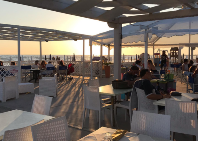 Bar e ristorante in spiaggia